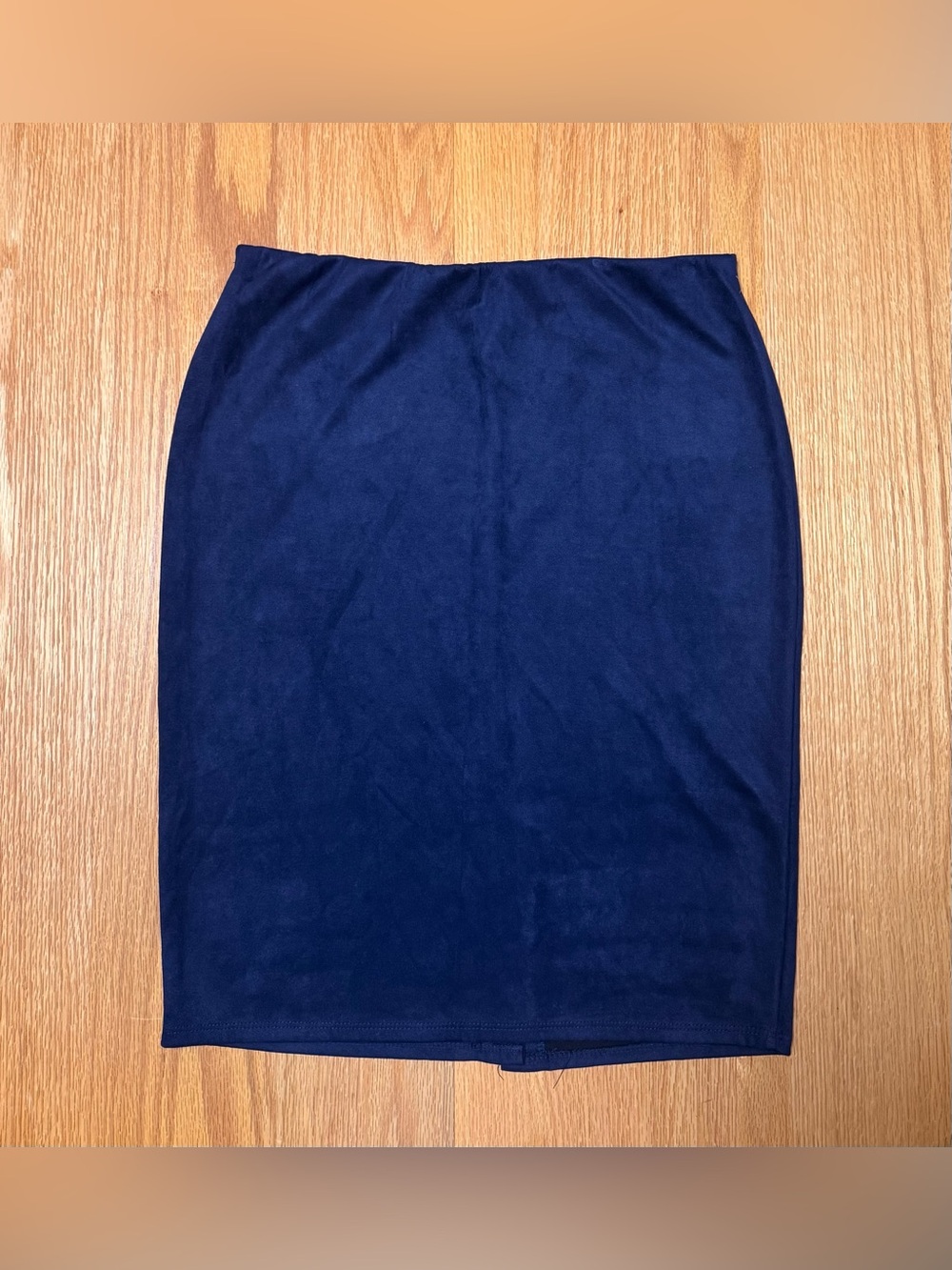 Classic Navy Pencil Skirt